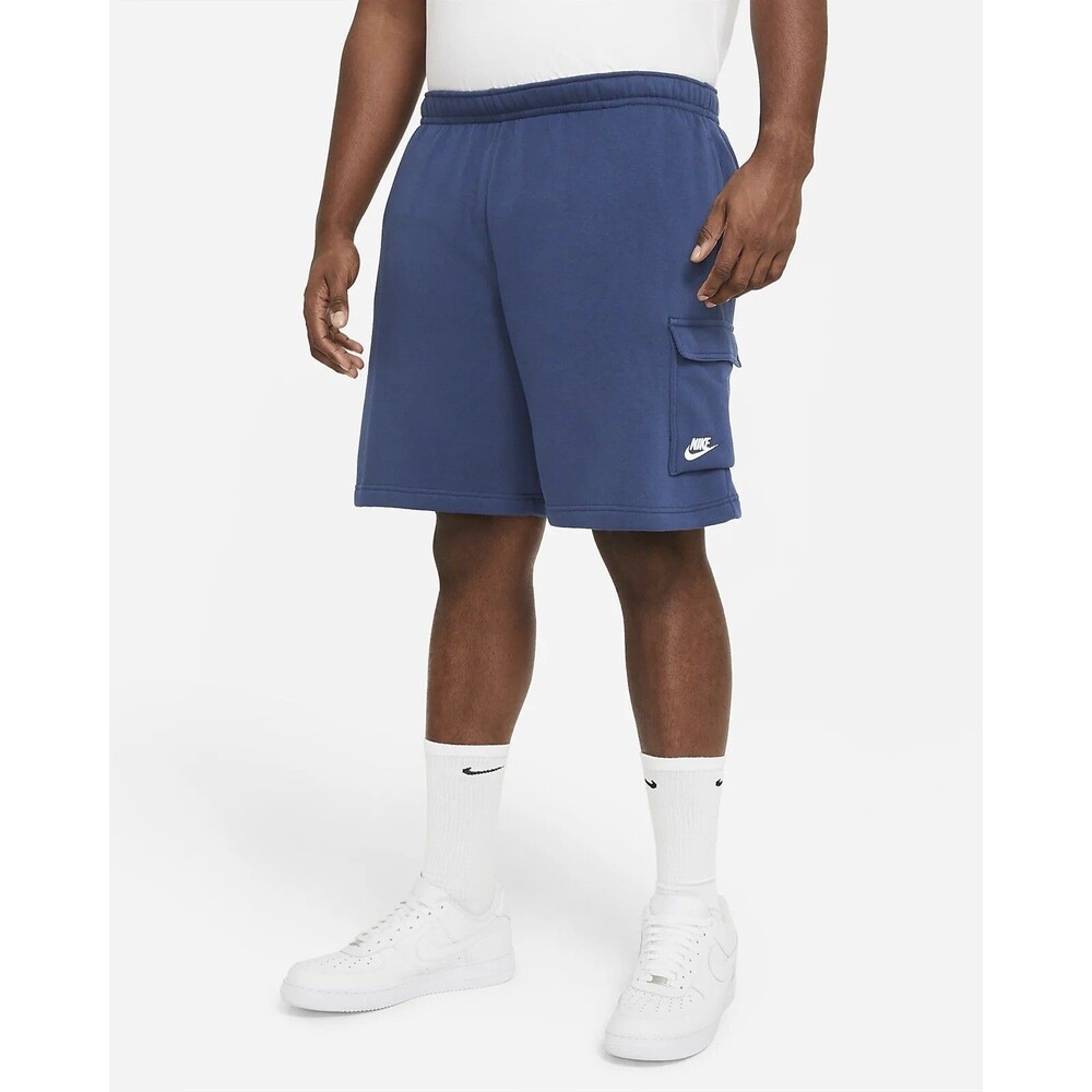 NEW Nike Men’s Sportswear Club Cargo Shorts College Navy Size Medium CZ9956-491